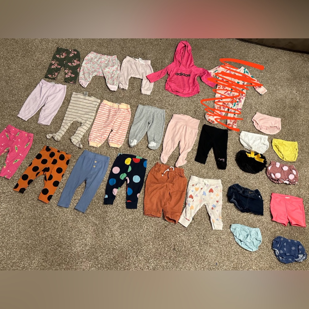 Baby girl clothes 3-6 months